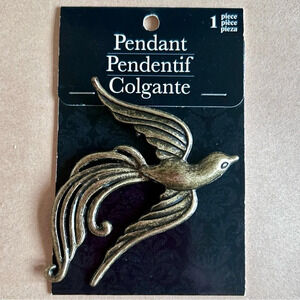 BOGO FREE NWT Bird Pendant / Jewelry Making Supplies